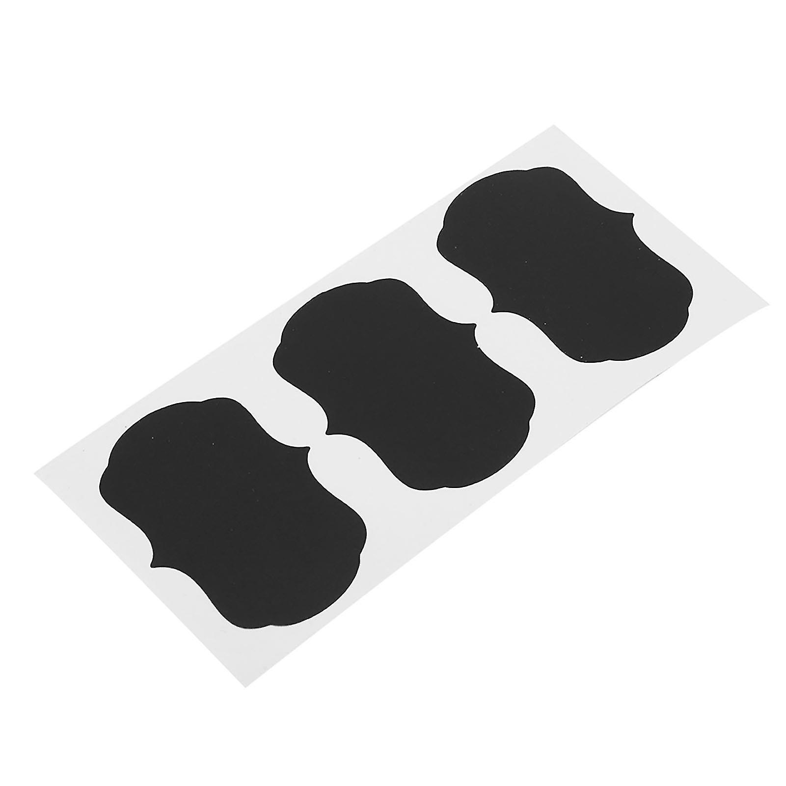 36 Pcs Slate Chalkboard Sticker Labels for Kitchen Jars Bottles, Reusable Organizing Tags for Pantry Storage and Container Identification