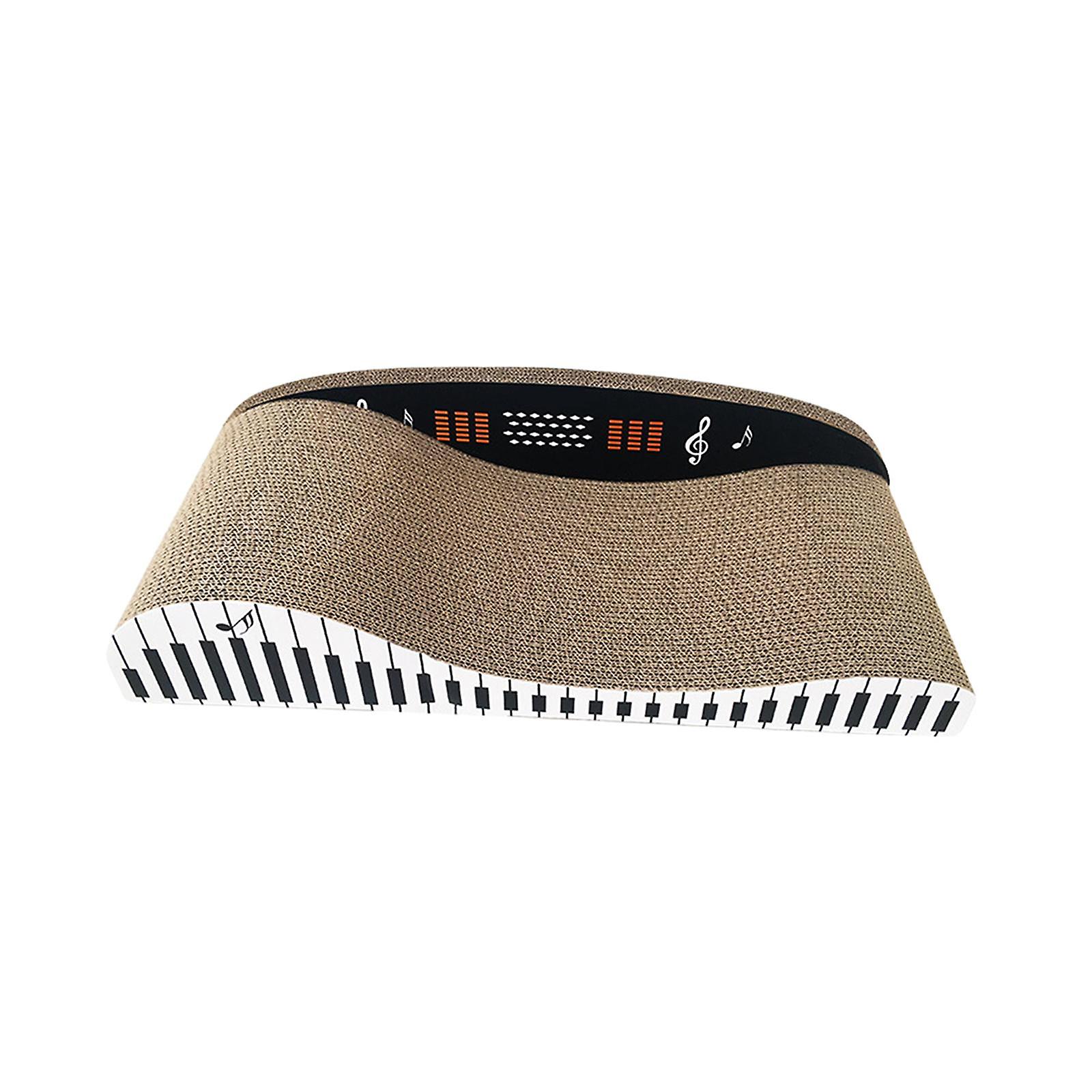 Cat Scratcher Cardboard Cat Scratching Pad for Playing Cats Scratching Floor red