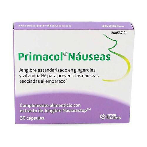 Primacol nausea 30 vegetable capsules