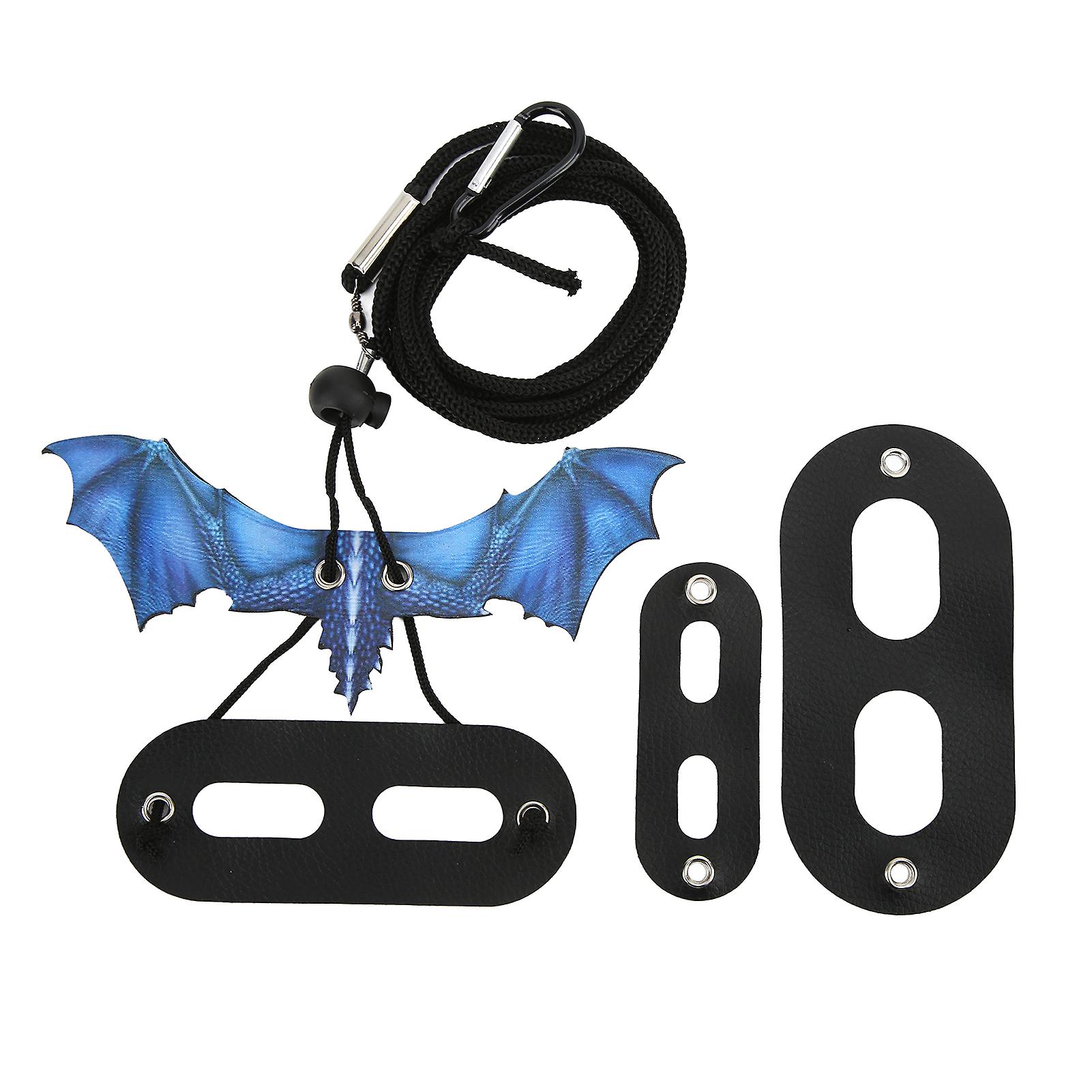 Small Reptile Harness, Soft Adjustable Bearded Dragon Leash for Outdoor Walking, Hamsters, Lizards, Blue