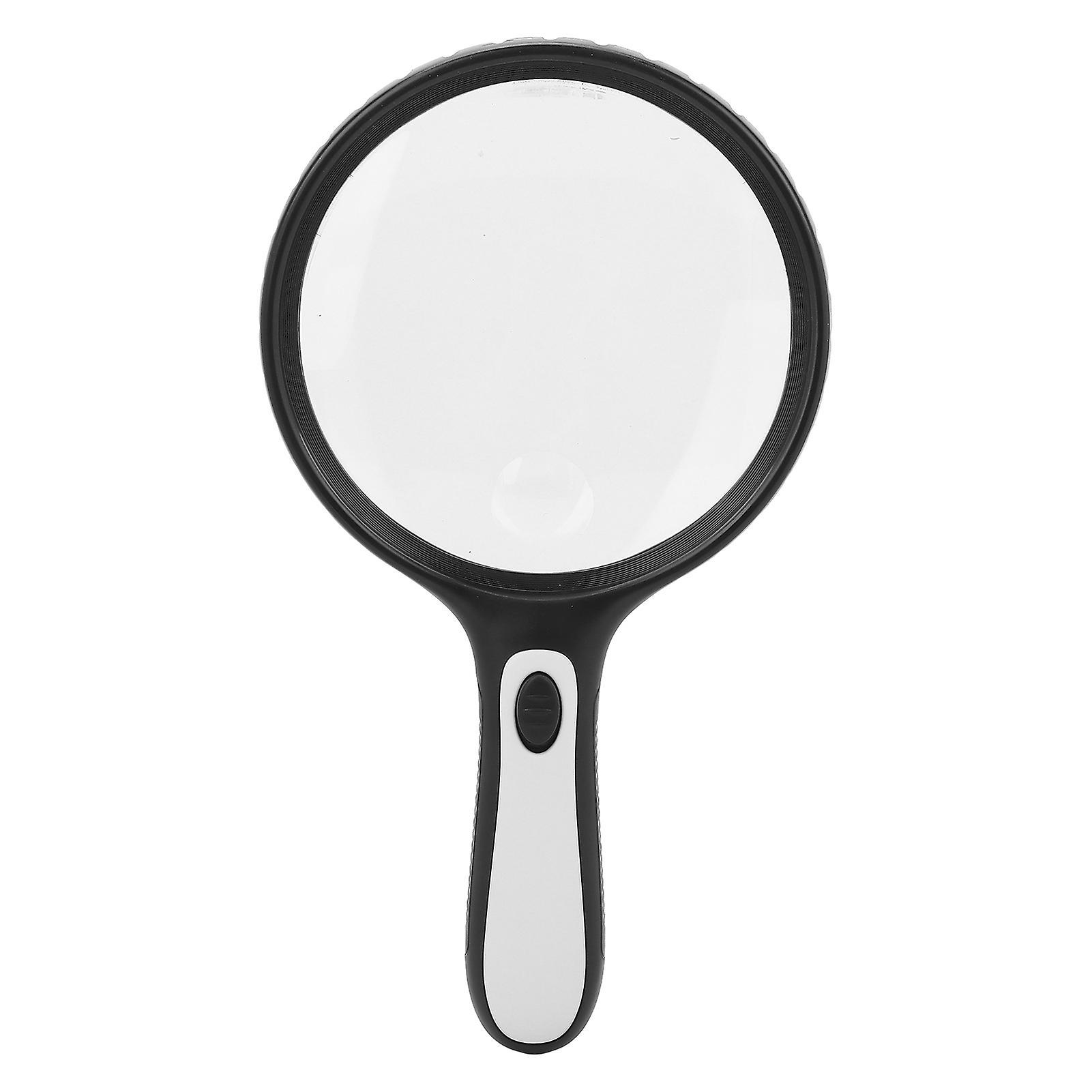 LED Lighted Handheld Reading Magnifier for Seniors