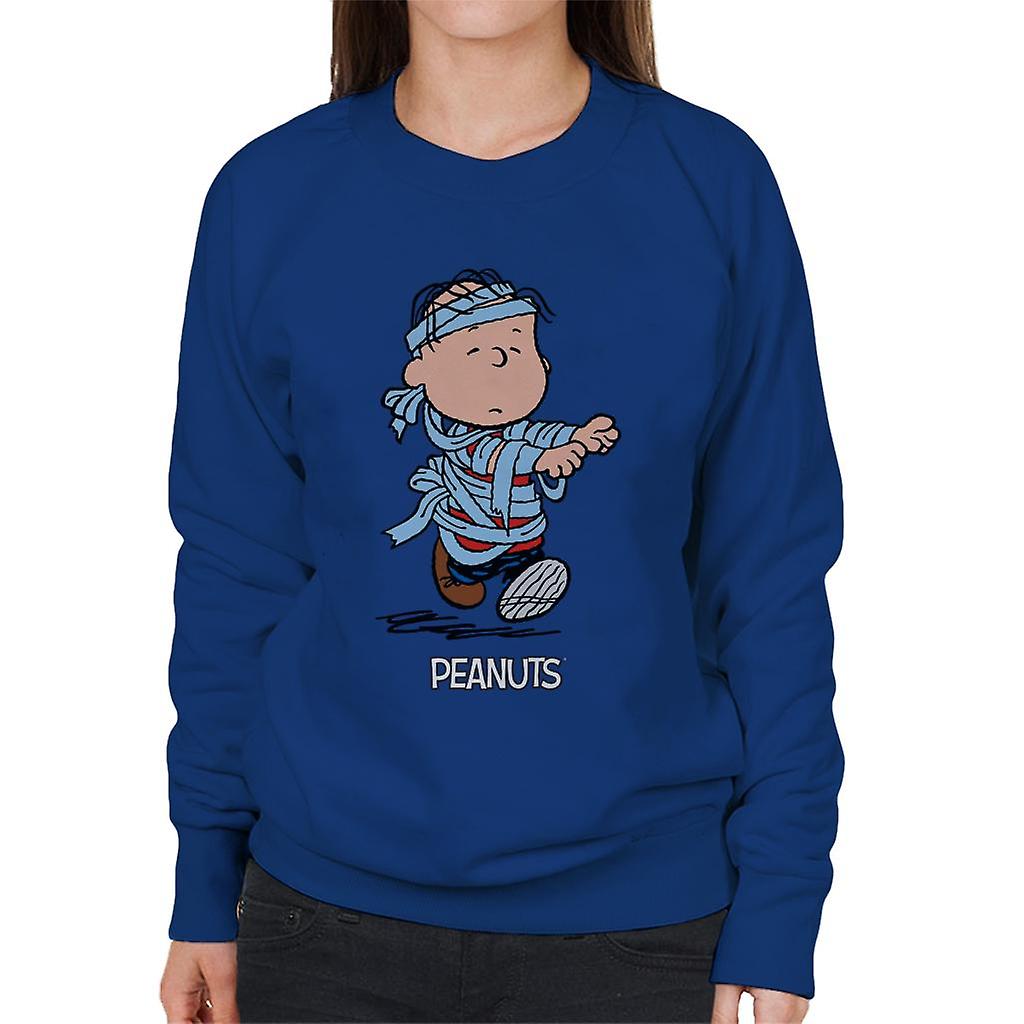 Peanuts Halloween Mummy Linus Van Pelt Women's Sweatshirt