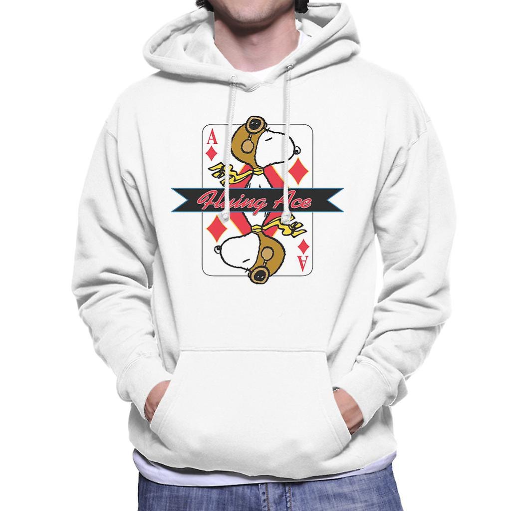 Peanuts Snoopy Flying Ace Men's Hooded Sweatshirt