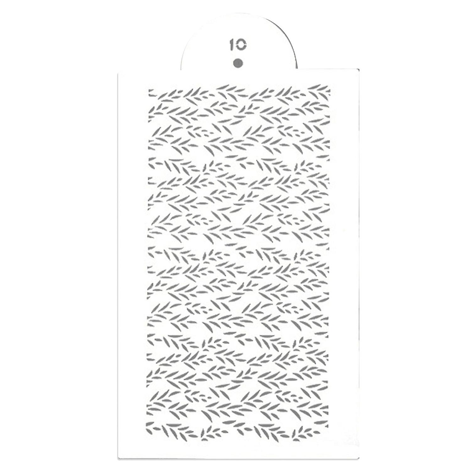 Modello di decorazione per torta OuZhan con foro per appendere Cavo PET con bordo arrotondato modello di bordo per torta Cucina 10