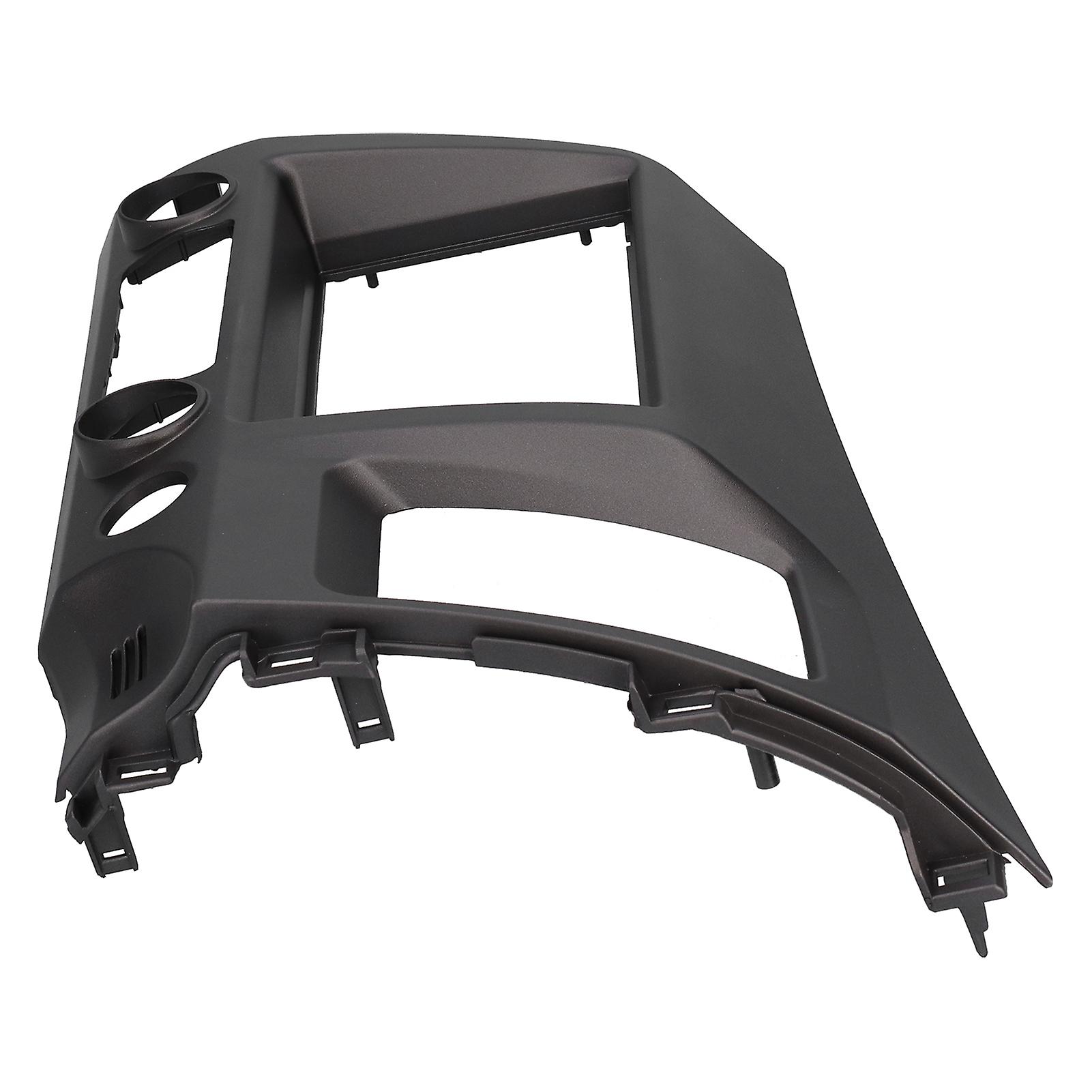 2Din Stereo Radio Fascia DVD Audio Navigation Panel Frame Gray for Honda Civic 2006‑2011 RHD