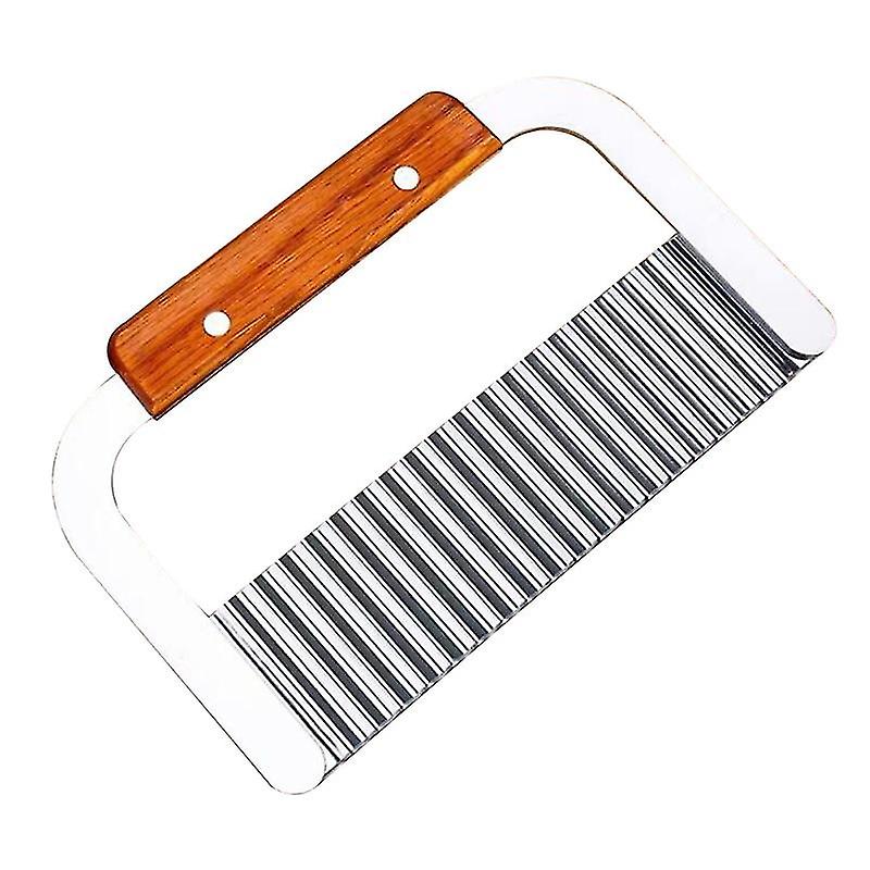 Practical Stainless Steel Potato Wave Cutter