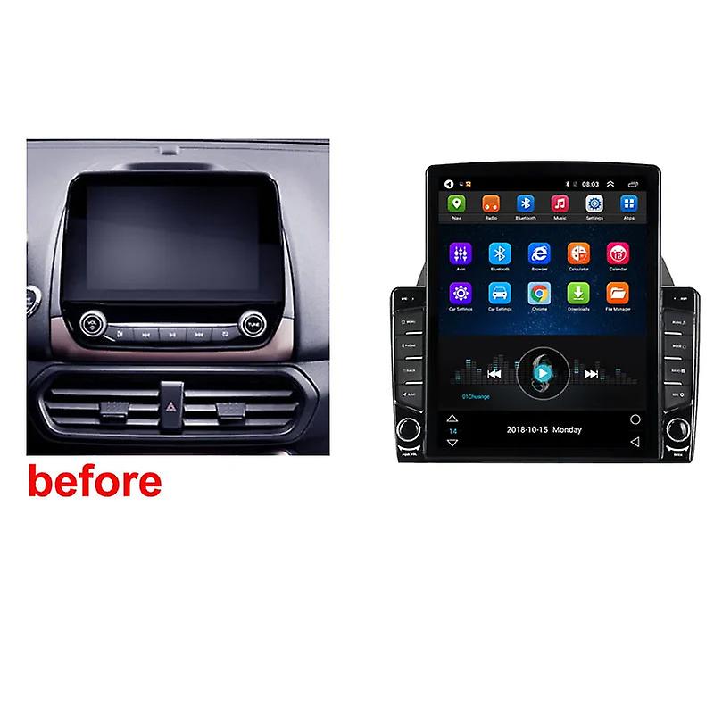 9.7" Android For Ford EcoSport Eco Sport 2017-2021 Tesla Type Car Radio Multimedia Video Player GPS