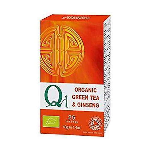 Green Tea Ginseng Infusion 25 infusion bags