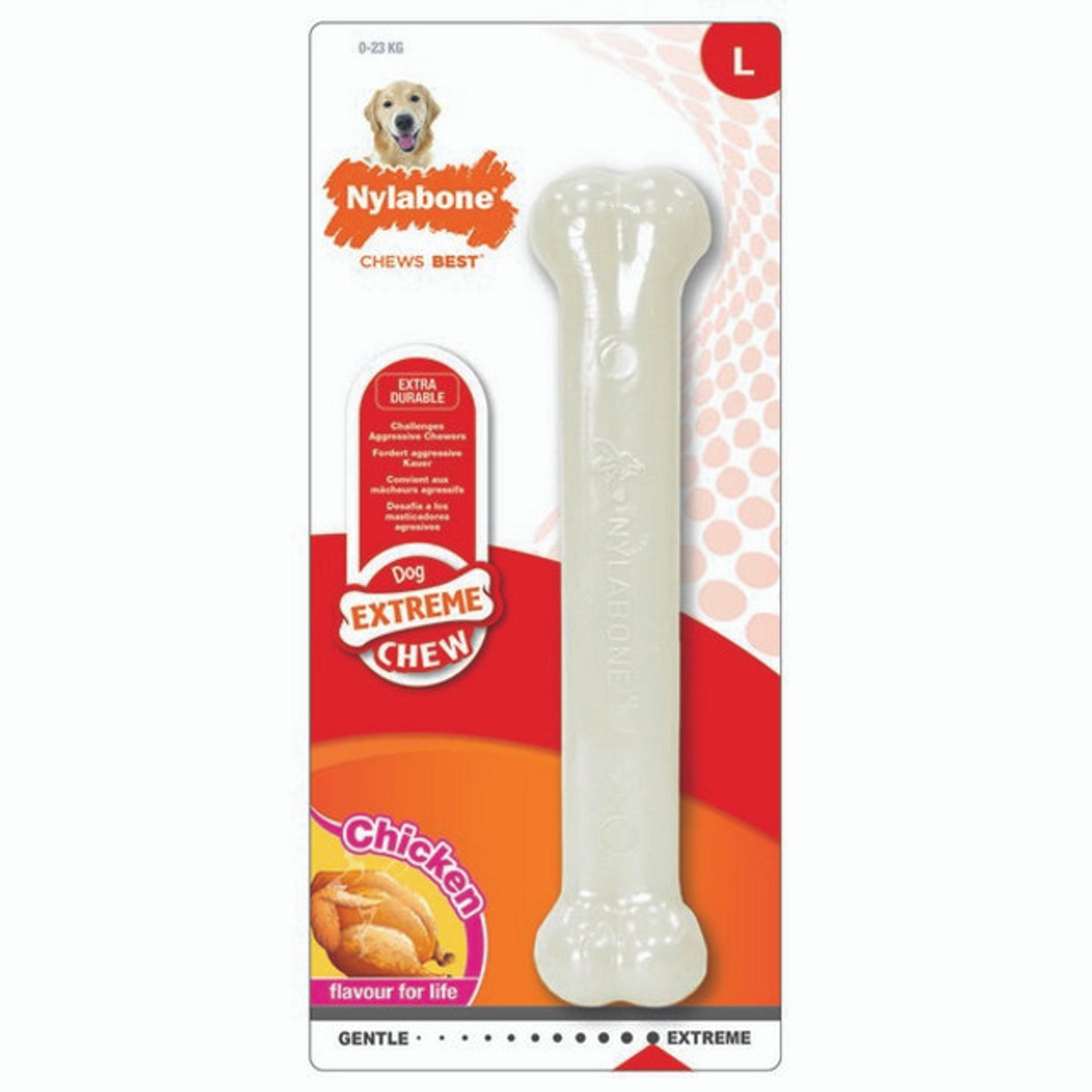 Nylabone Extreme Chew Chicken Large Dog Toy