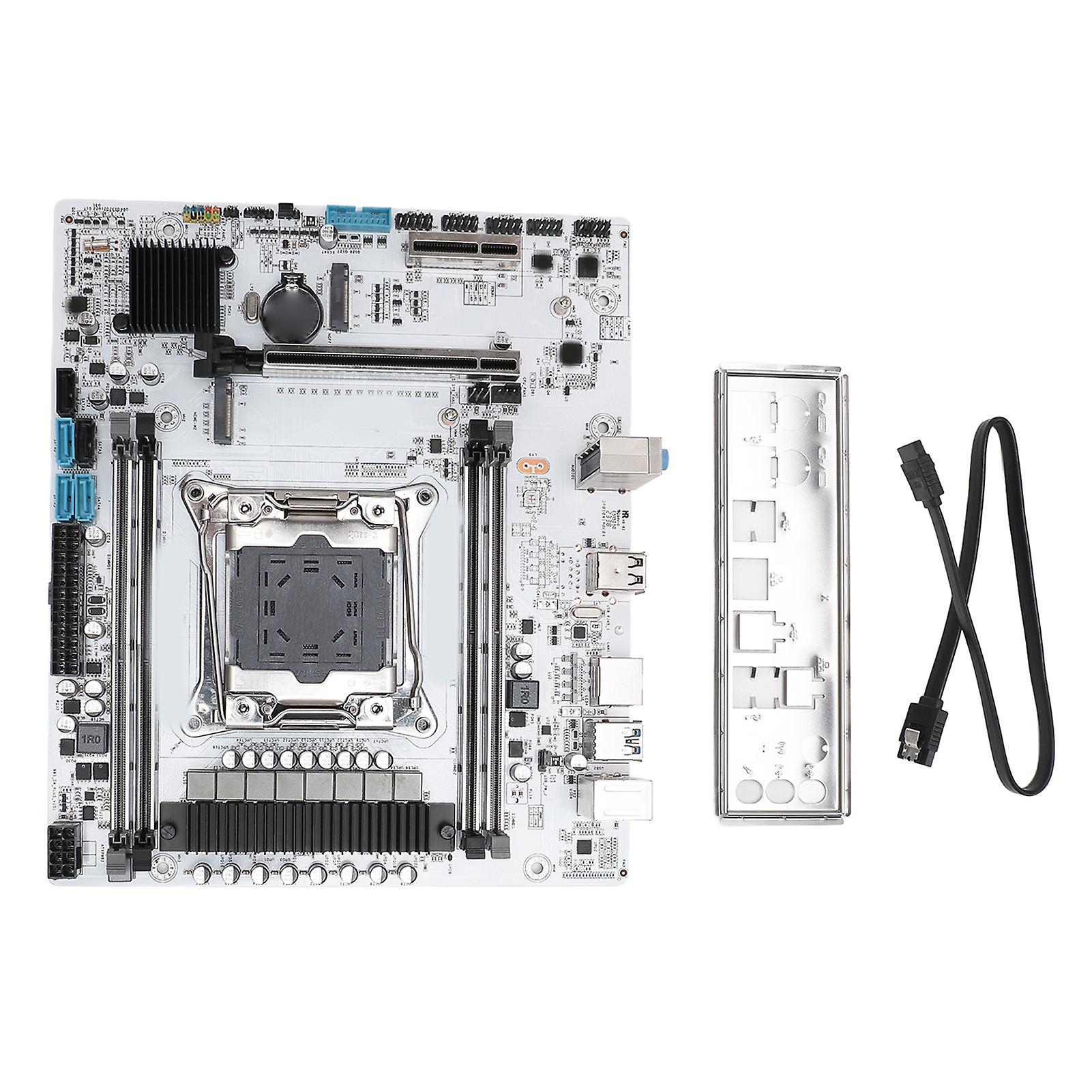 X99S D4 PLUS Motherboard-Unterstützung M.2 NVME-Protokoll 4x DDR4 128GB USB3.0-Schnittstelle SATA3.0 Computer-Motherboard für Intel CPU