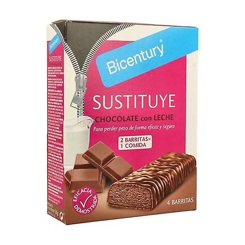 Milk Chocolate Substitute Bars 4 bars of 32g