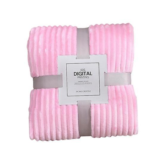 Skin-friendly Soft Throw Blanket Polyester Air Conditioned Blanket