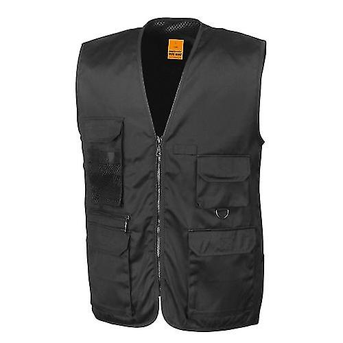 WORK-GUARD by Result Unisex Abenteuer Safari Weste für Erwachsene