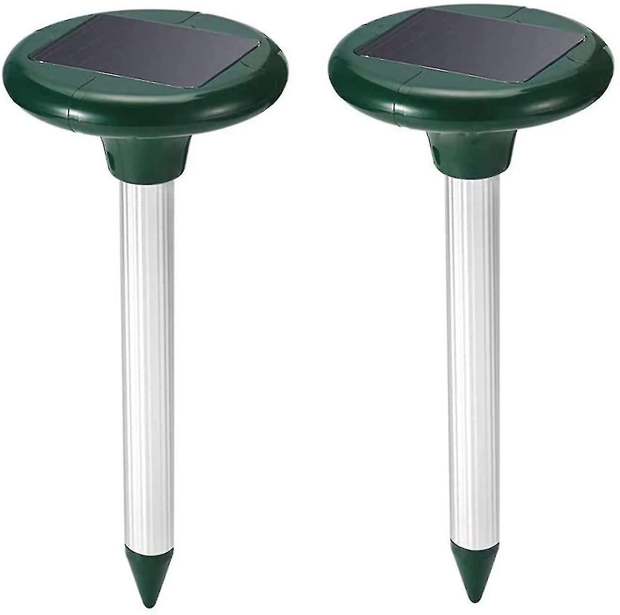 Ultrasonic Mice Repeller - Pack Of 2 - Solar Powered - Get Rid Of Mice In 48 Hours