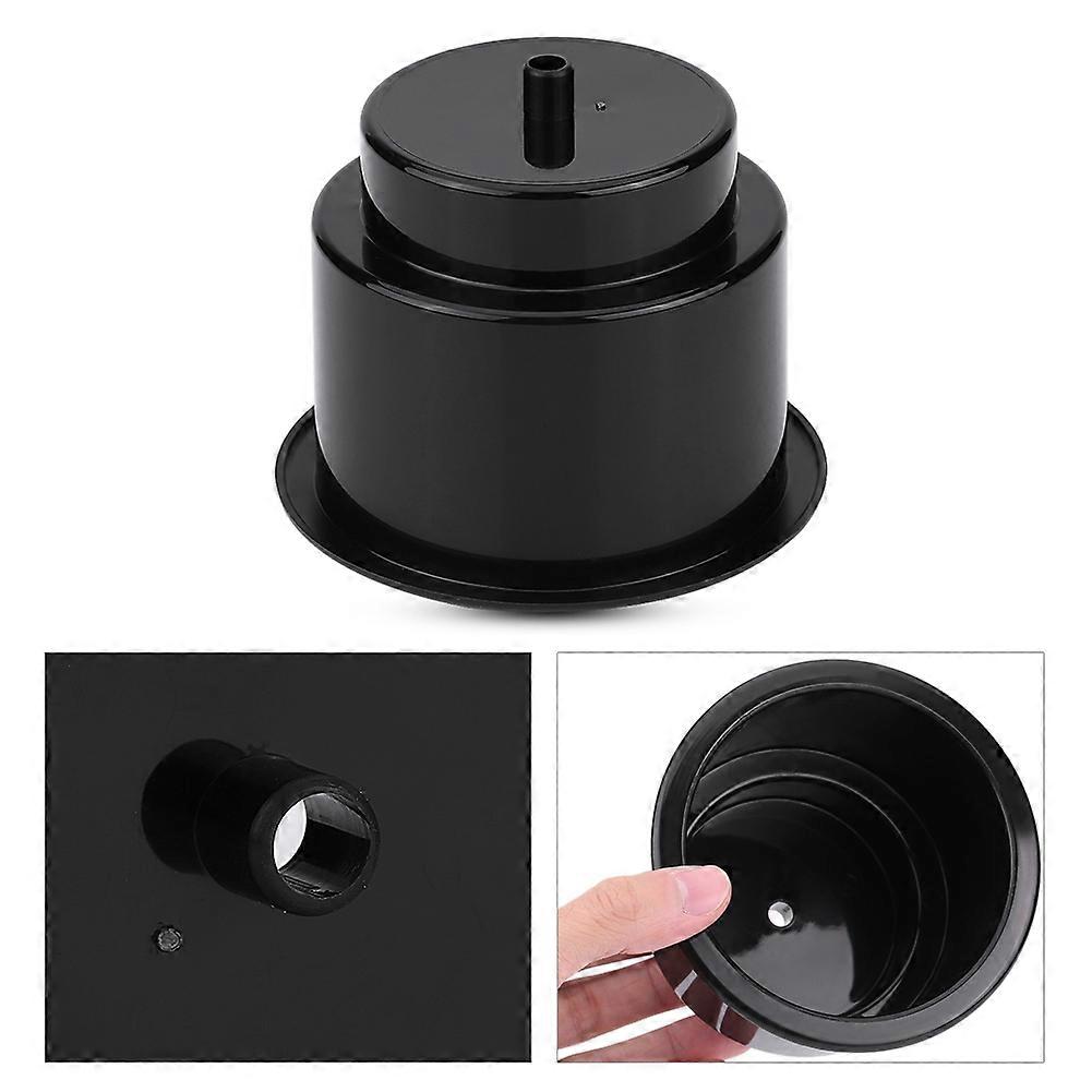 Universal Black Marine RV Boat Yacht Plastic Drink Holder with Drain Hole