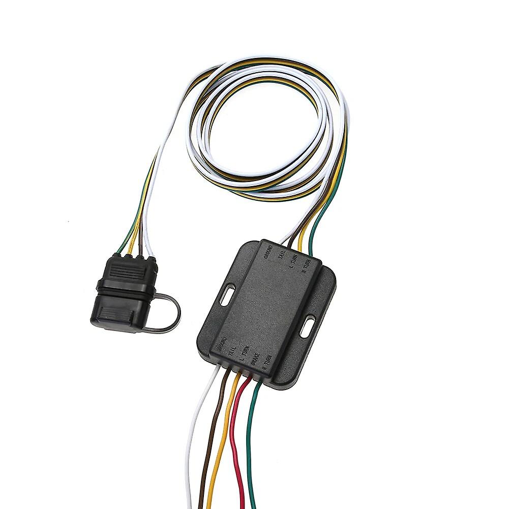 4pin 12v Us Trailer Hitch Wiring Tow Harness Power Controller Plug