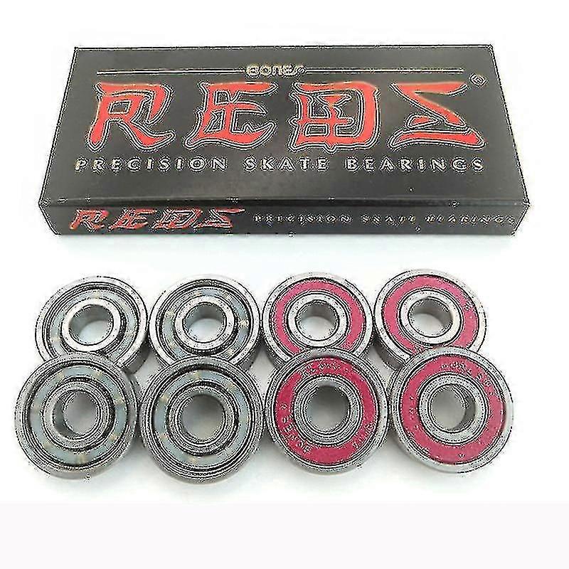 Bones Reds Skateboard Bearings - (8er Pack) Skates, Skateboard Oder Roller