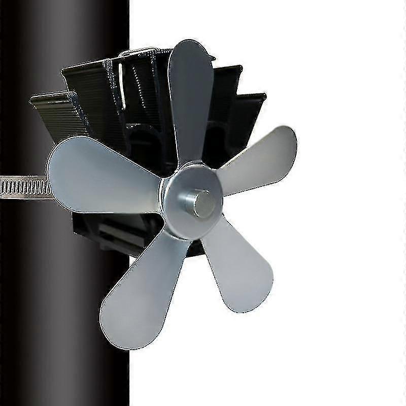 マルチブレード暖炉熱式ストーブファン - ログウッドバーナー