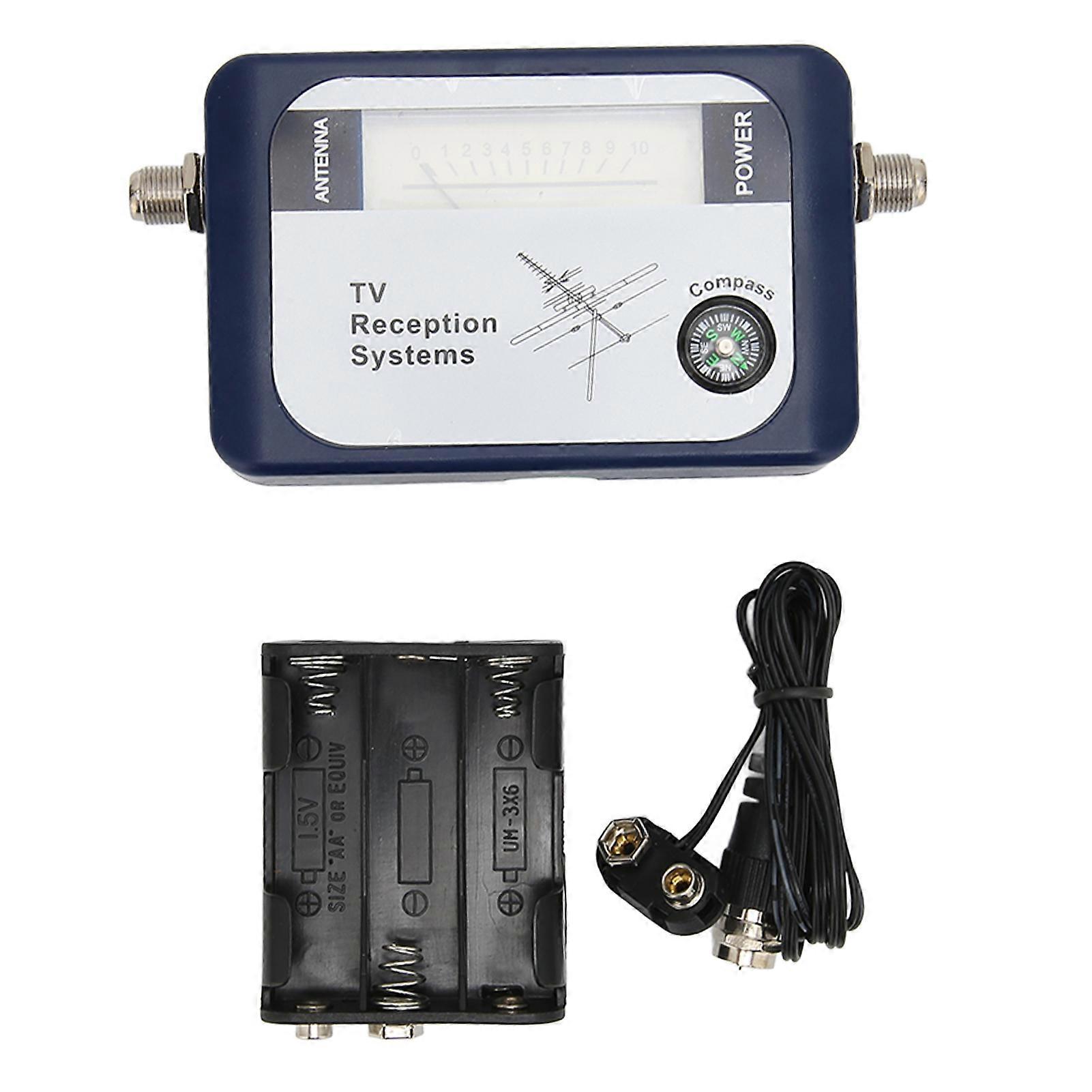Digital Satellite Finder Sensitive Beautiful Portable Built In If Signal Strength Meter Digital Satellite Finder