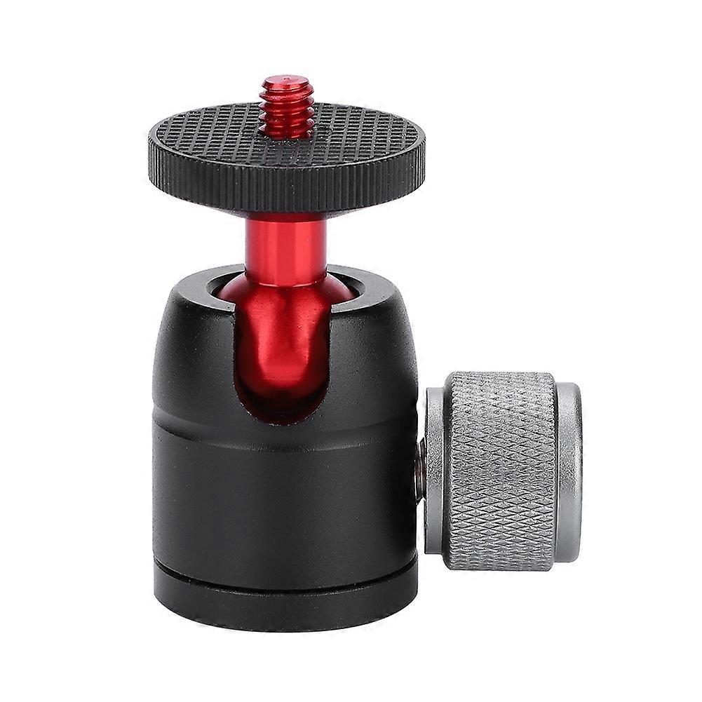 VELEDGE Aluminum Alloy 360 Swivel Mini Ball Head 1/4" Screw Mount for Mirrorless Camera Phone NO.3543