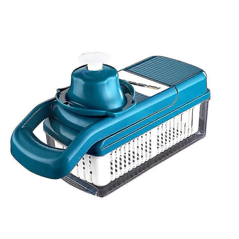 Plastic Vegetable Cutter, Stainless Steel Blade Modern Multifunctional For Kitchen Slicing Machine