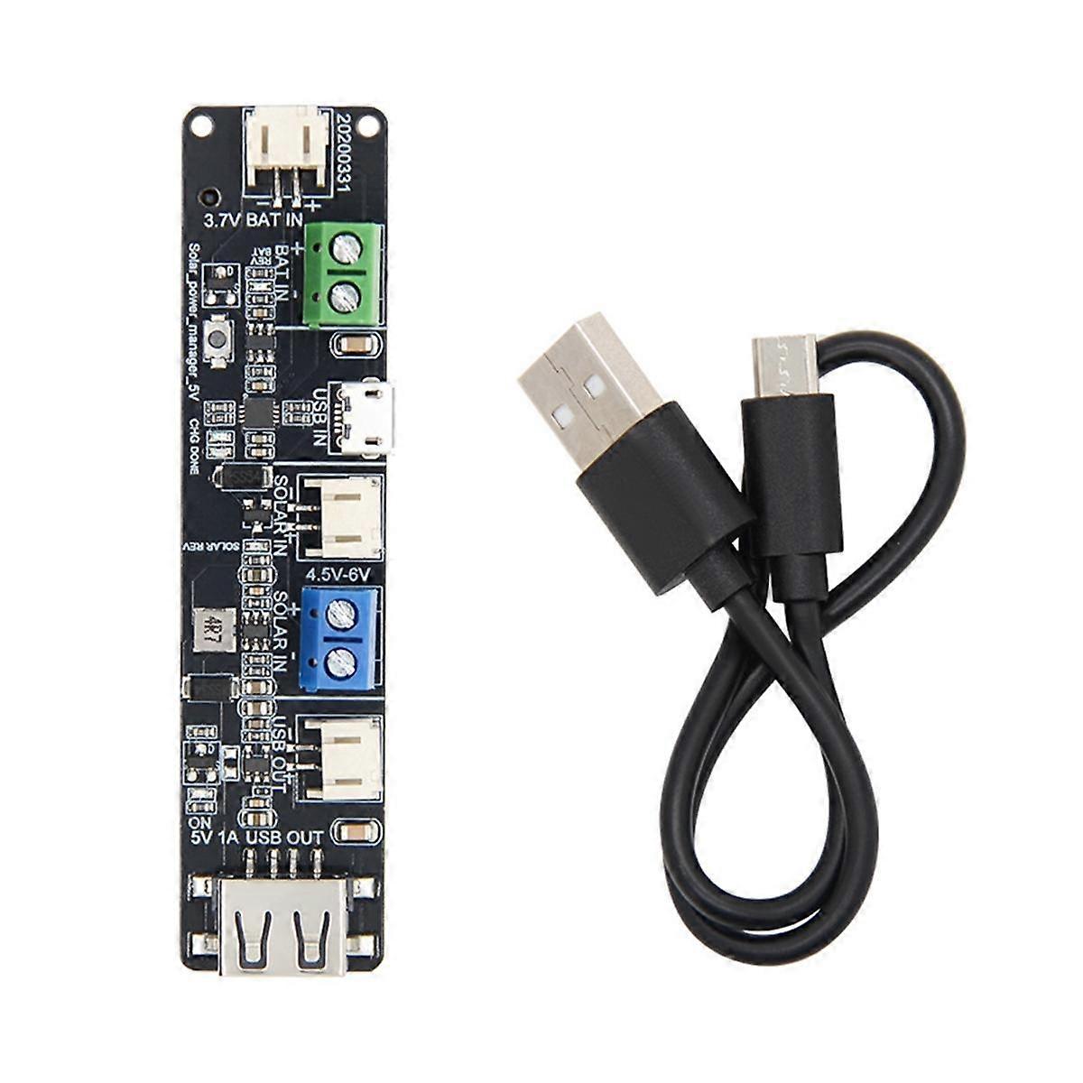 T-BAT Battery Holder CN3065 Power Chip Solar Charging Can Used with 18650 Battery Development Board