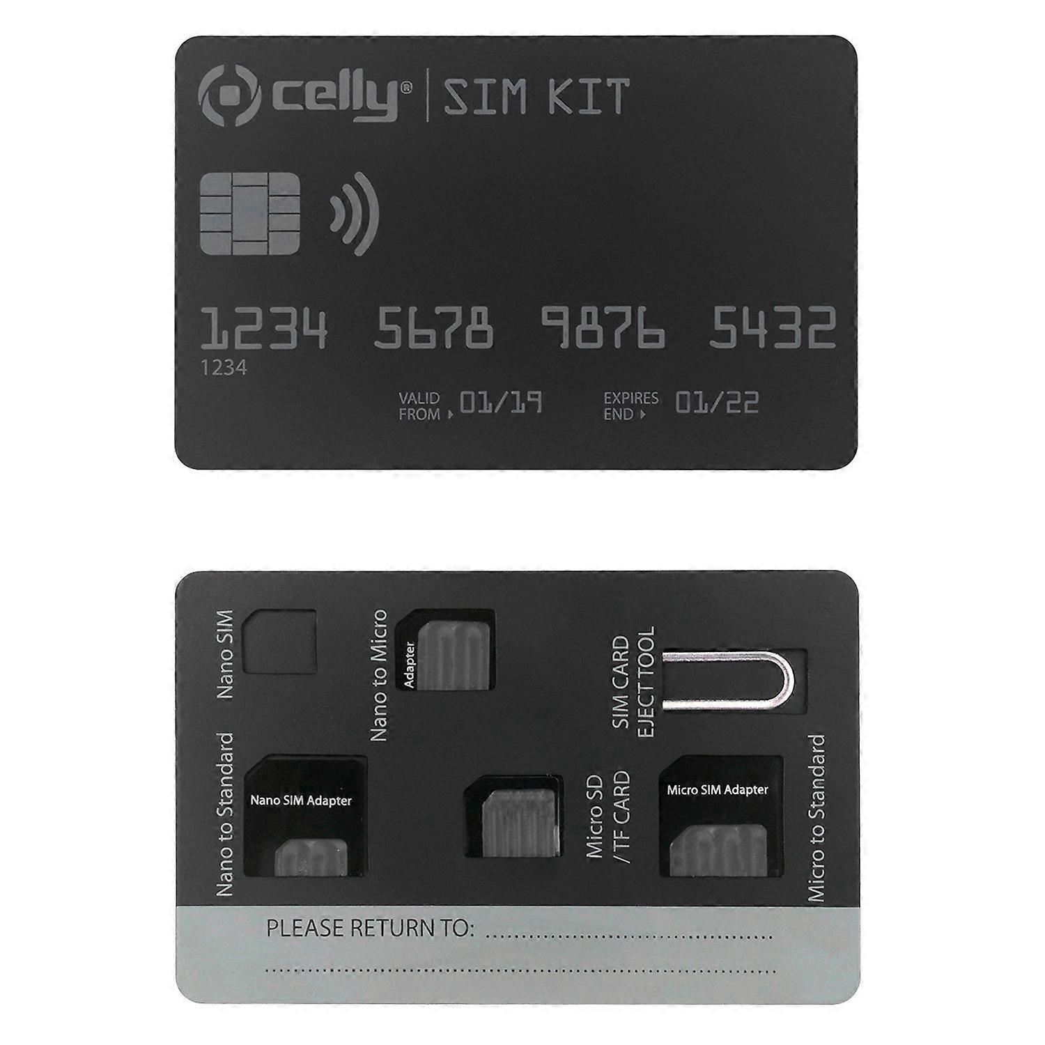 Adaptateurs sim-kit de carte SIM 3-pack