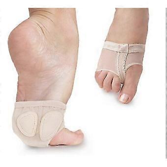 Colore della pelle 4 Pack Ballet Foot Thongs, Forefoot Tummy Ballet Thongs, Protective Ballet Dance Shoes For Belly Ballet Gymnastics (skin Tone/37-38)