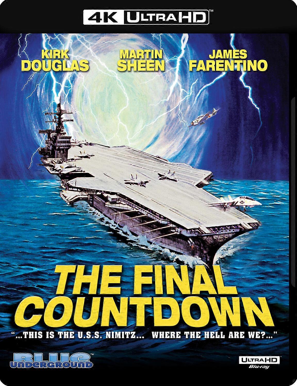 Blue Underground The Final Countdown [ULTRA HD BLU-RAY REGION: A USA] Mastering 4K, Dolby, Sottotitolato, Widescreen Importazione USA