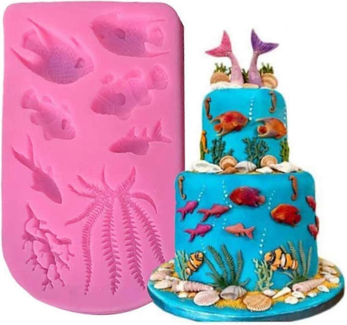 Marine Theme Fondant Cake Mold