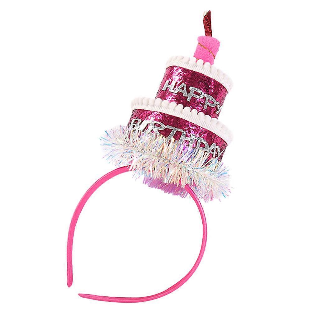 عيد ميلاد حزب كعكة قبعة عصابة رأس جميلة الشعر جميل حزب اللوازم