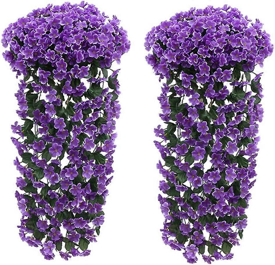2Τμχ τεχνητά λουλούδια κισσού αμπέλου Wisteria, για υπαίθρια διακόσμηση κήπου γάμου-κίτρινο