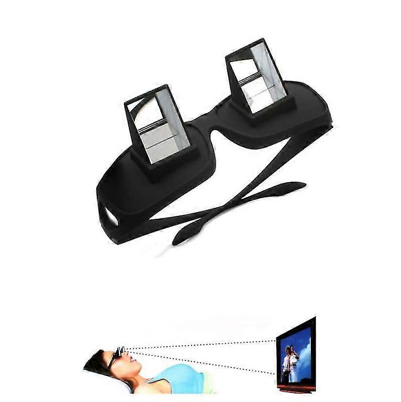 lazy glasses watching high definition with prism glasses with 90angle