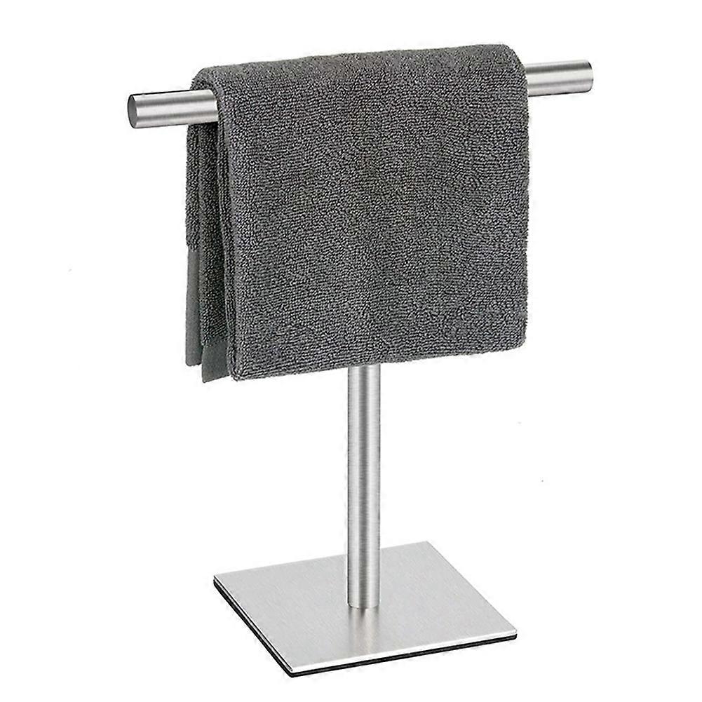 Hand Towel Holder Stand for Bathroom Vanity Stainless Steel Standing Towel Rack Stand Towel Bar for