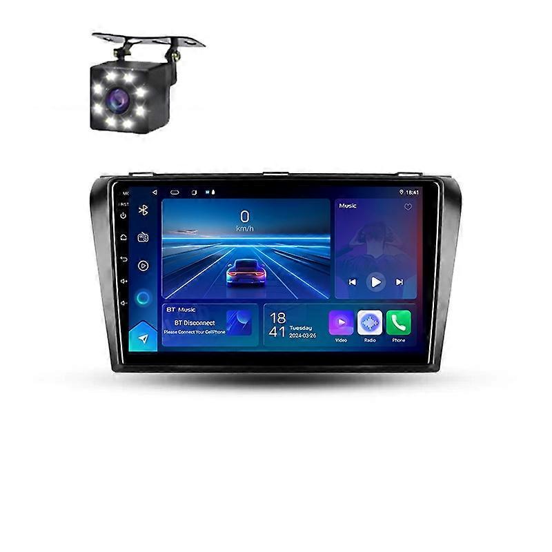 Android 14 Car Radio For Mazda 3 I For Mazda3 BK 2003 - 2009 Auto Multimedia Player Stereo
