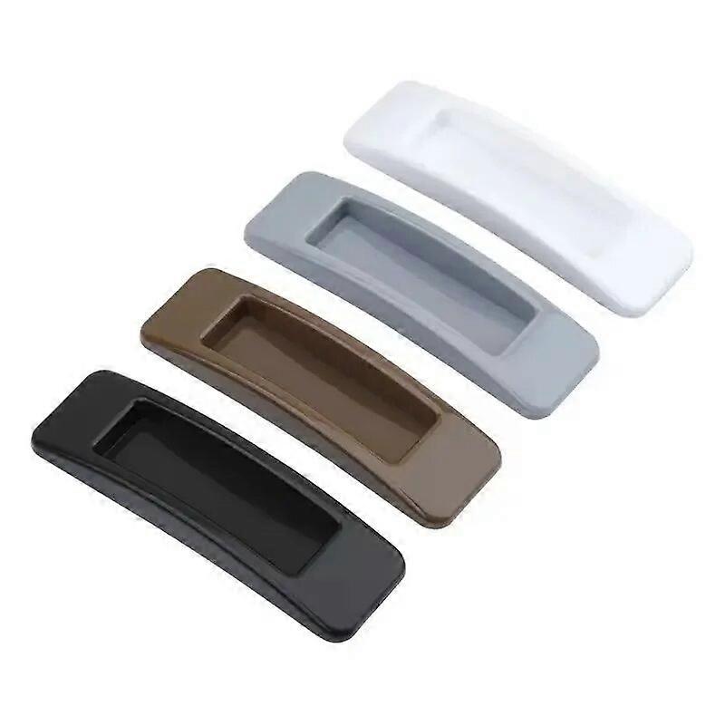 Paste-Open Sliding Door Handles  Furniture Knobs  Interior Self-adhesive Plastic Cabinet  Multi-purpose Wardrobe Pulls 1Pair