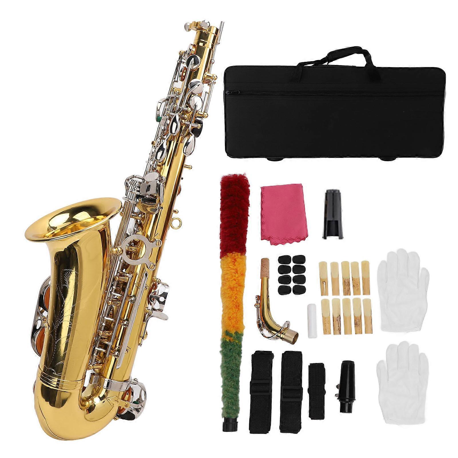 Eb Alto Saxophone Set Brass Material Sax Woodwind Instrument for Professional Player and Beginner