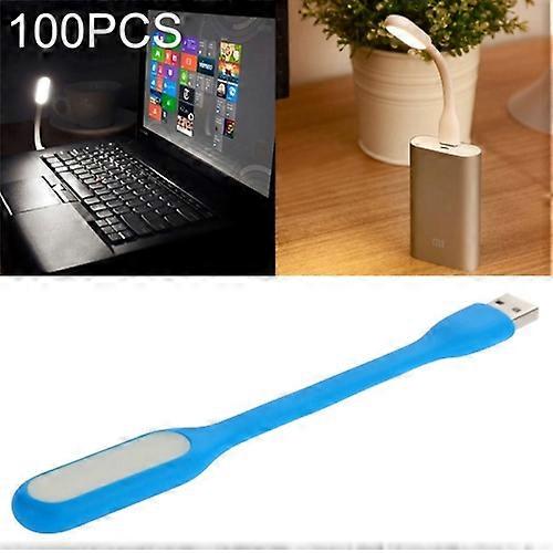 100 PCS Portable Mini USB 6 LED Lumière