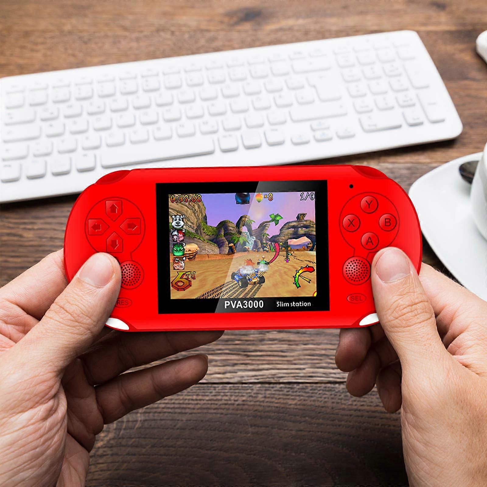 Handheld Retro Game Console, Mini Portable Game Console 500 Classic FC Games 1020mAh Rechargeable Battery Support TV Connection For Kid
