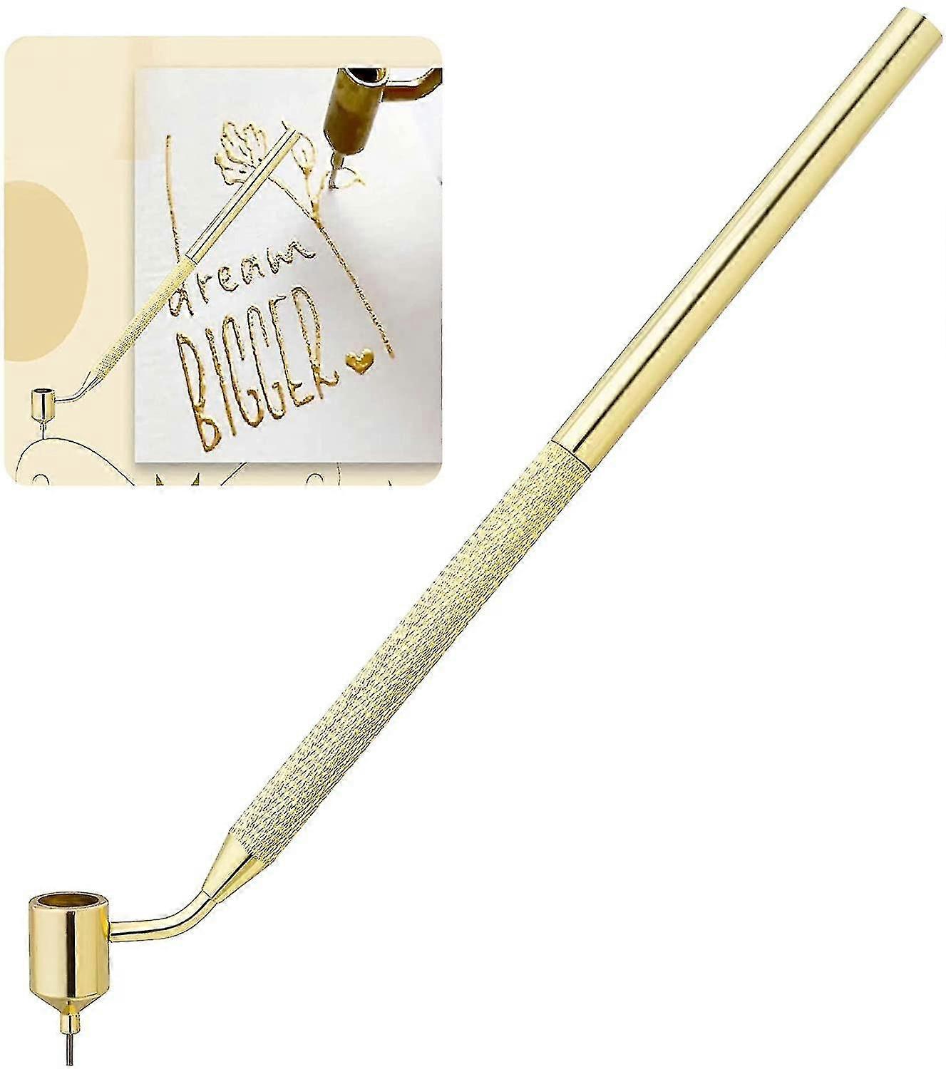 1pcs Slanting Fine Line Paint Pen, Slanting Tip Perfect, Paint Applicator Pen For Rock Chips And Scratch Repair