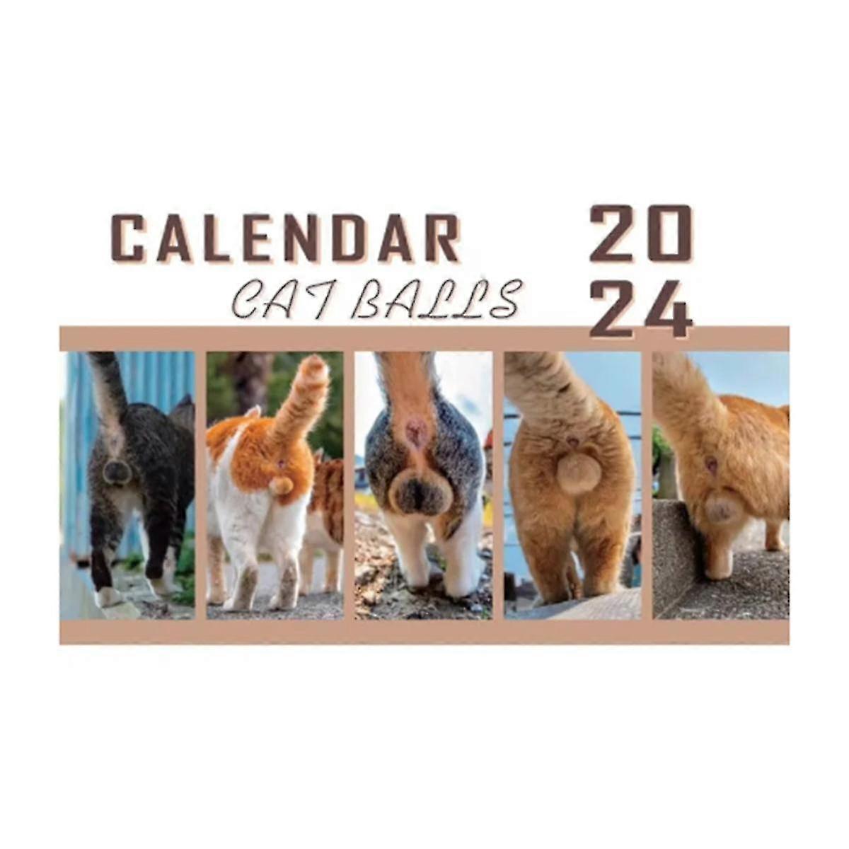 Cats Butt Calendar 2024 Bring and Personality to Your Days