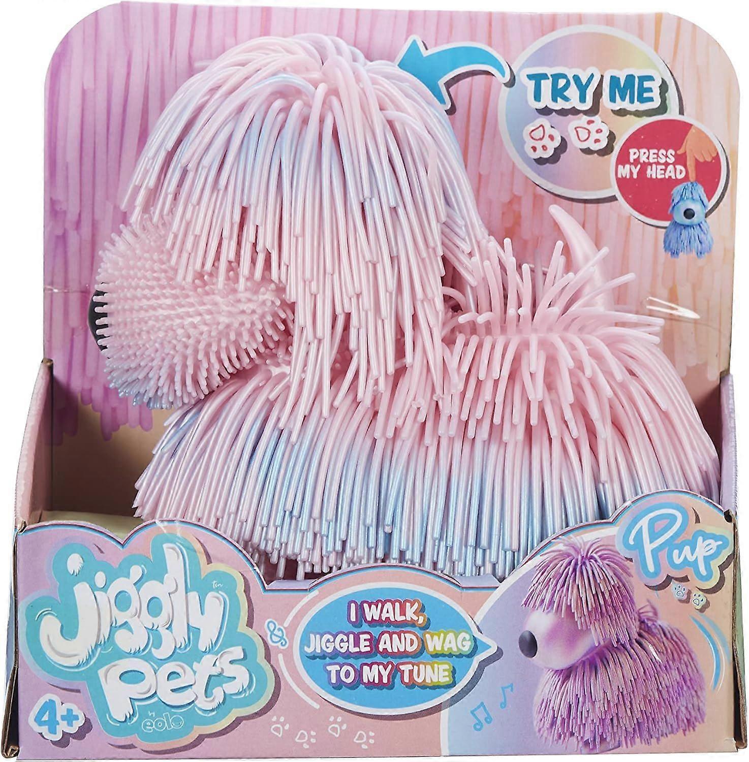 Jiggly Pets Pearlescent Pups (Pink) Kids Toy