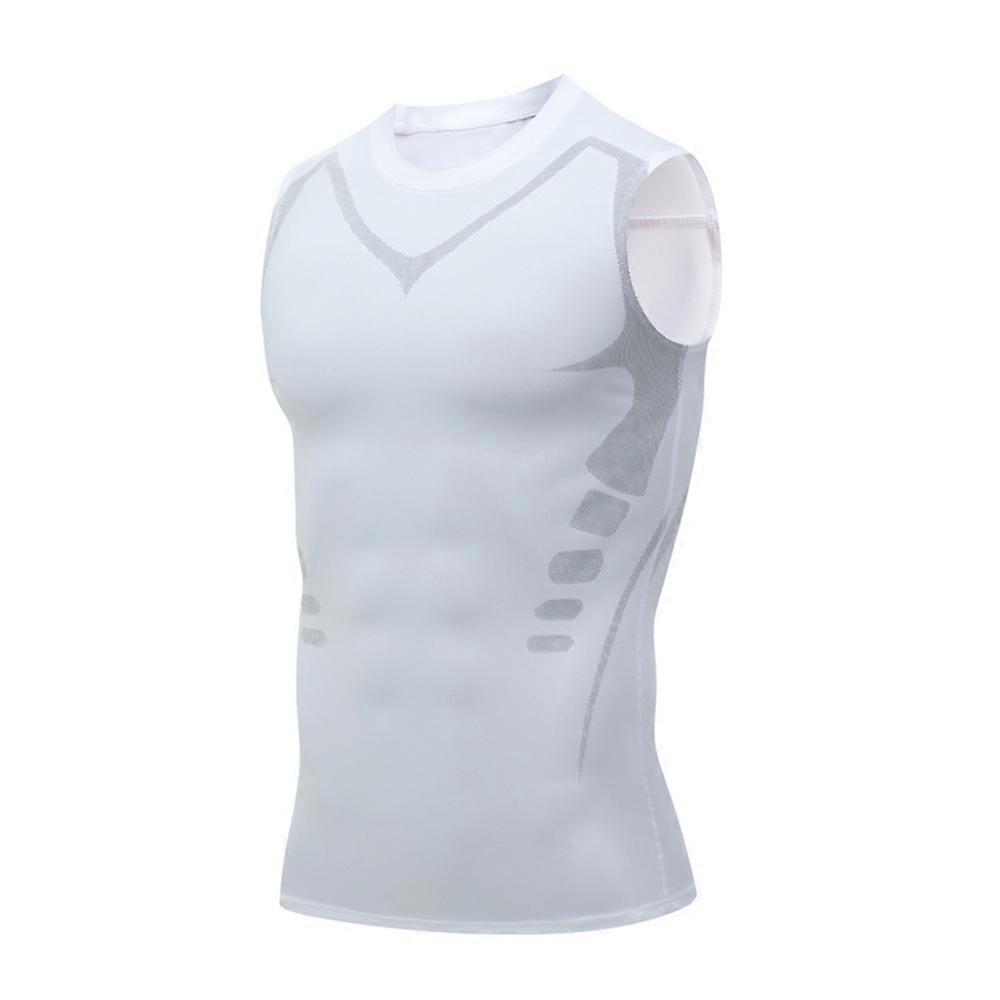 Quick Drying Fitness Sports Vest Breathable Sleeveless Gym Training Shaping Vest For Men To Build A Perfect Body
