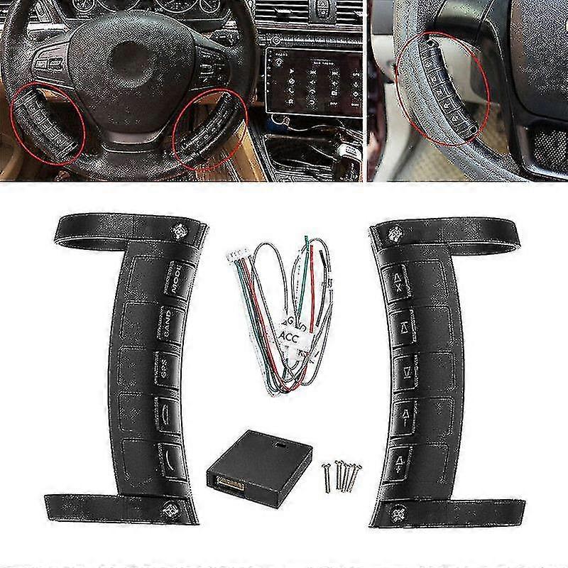 Universal Wireless Car Steering Wheel Button Remote Control For Dvd Gps Durable