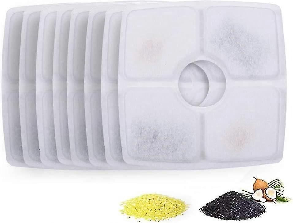 Drinking Fountain Replacement Filter With Resin And Activated Carbon Flower Water Dispe