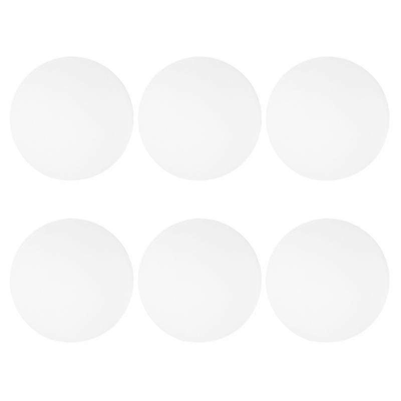 6 Pcs Pong Balls Premium Table Tennis Balls Advanced Pong Training Balls For School Gym (white)