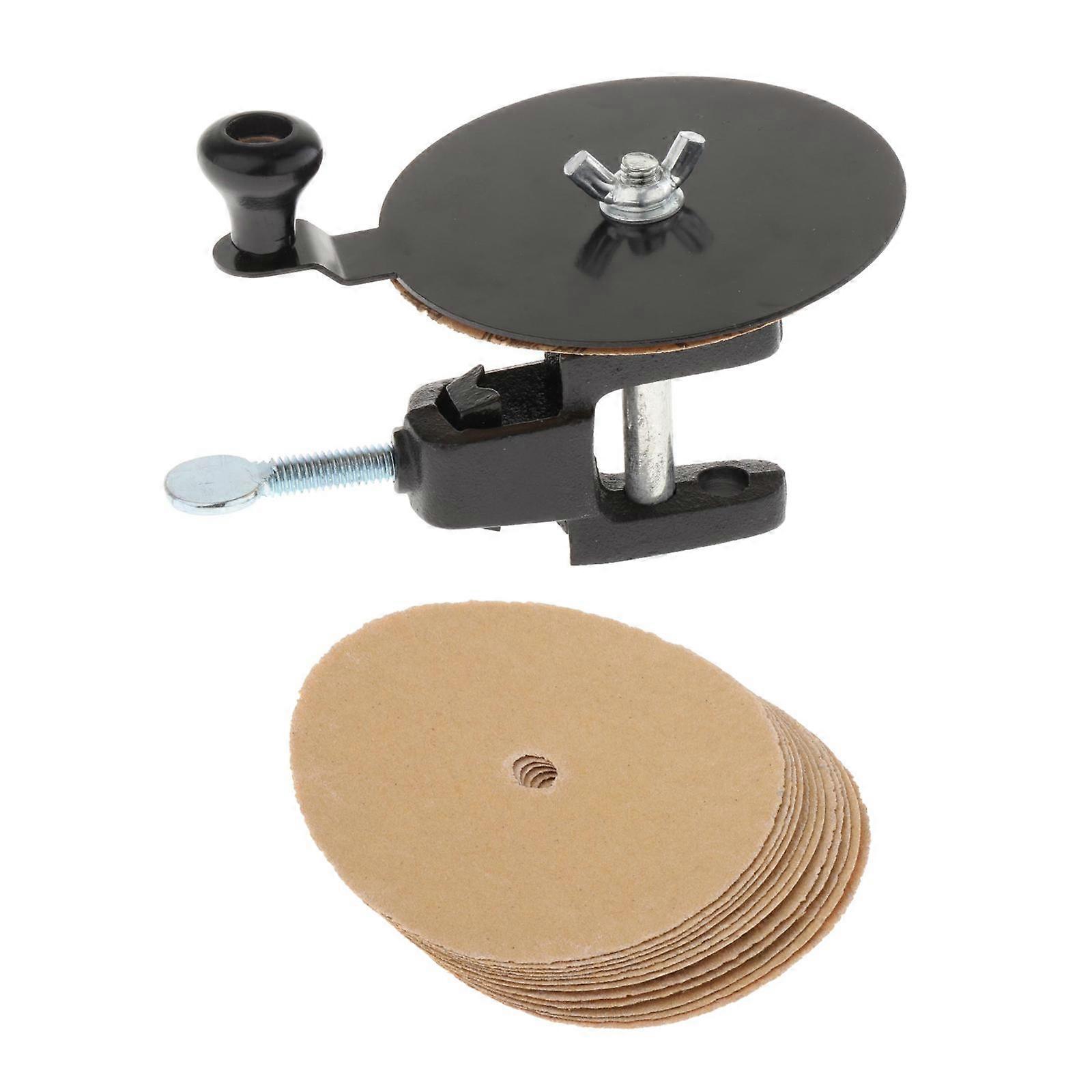 ビリヤードキュートップサンダーセット、14個のサンドペーパースポーツビリヤードアクセサリー付き