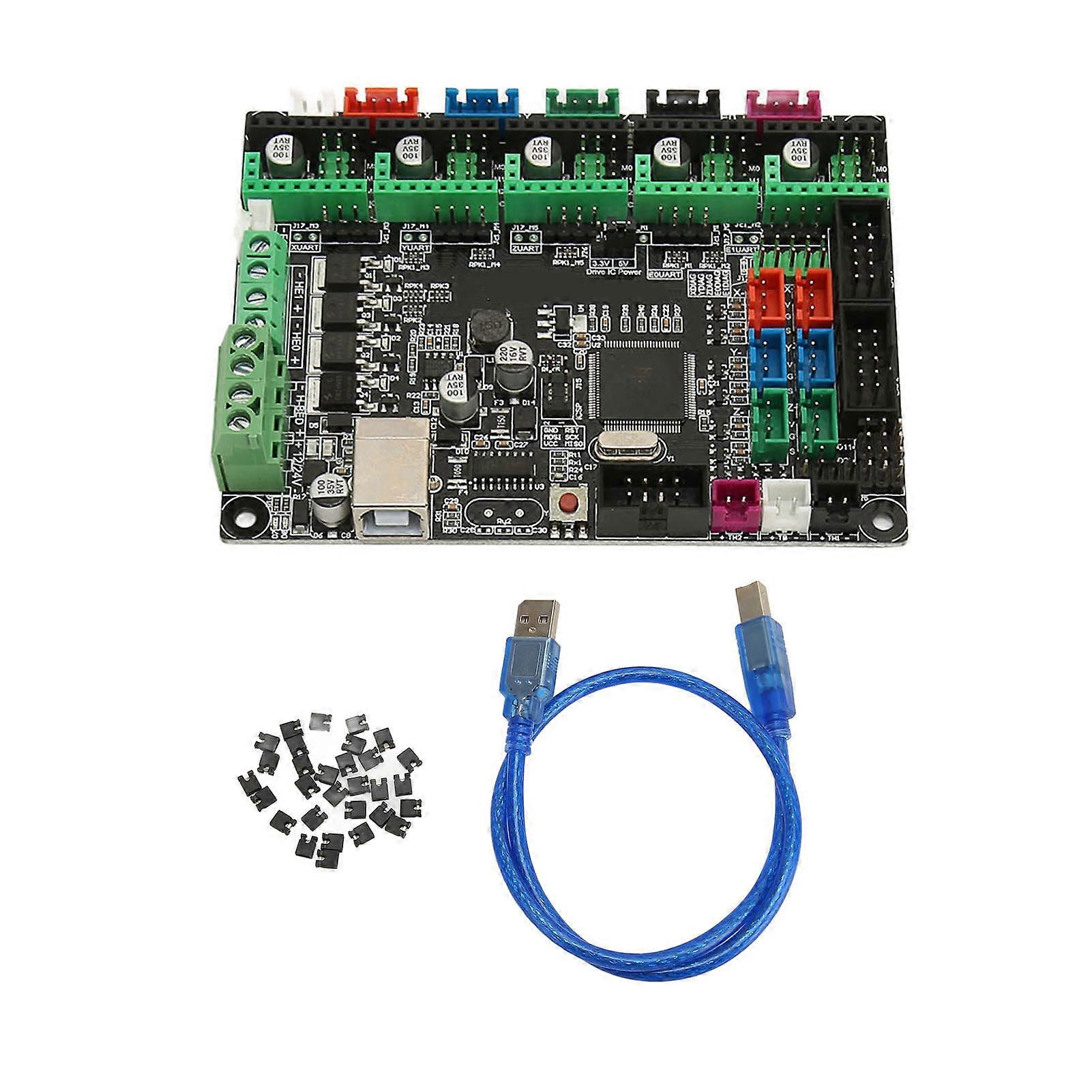Placa Base MKS Gen L V2.1 Para Impresora 3D - Compatible Con TMC2209, TFT35, RAMPS 1.4, Entrada 12-24V