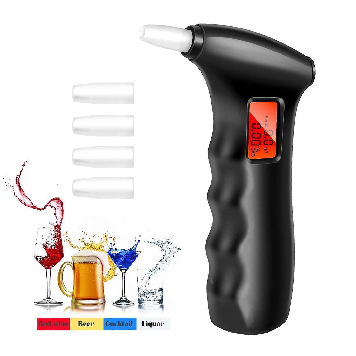 Alcohol Breathalyzer Tester  Professional Portable