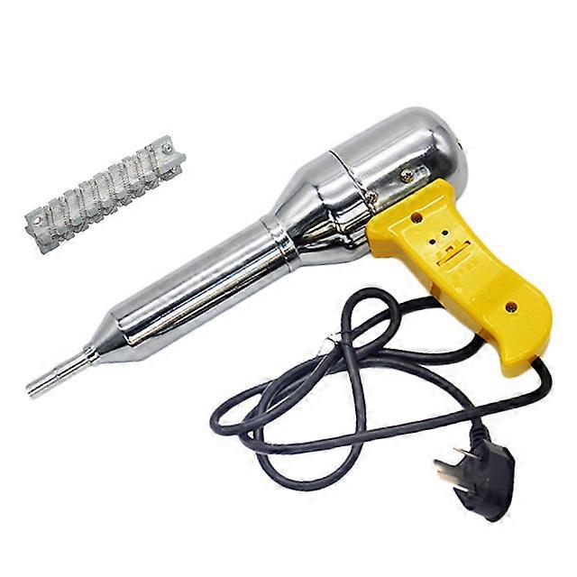 700W 220V-240V Plastic Hot Air Welding Gun Torch Tool Plastic Welding Torch Machine Adjustable Heat Air Gun Kit Welder PE PP PVC